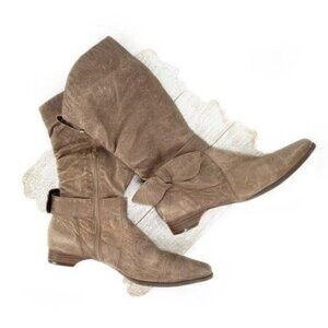 BRUNO MENEGATTI‎ Soft Leather Brown Boots 7